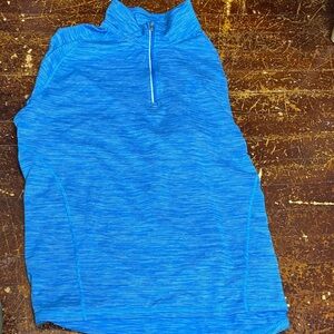 Champion Blue Quarter-Zip Sweatshirt